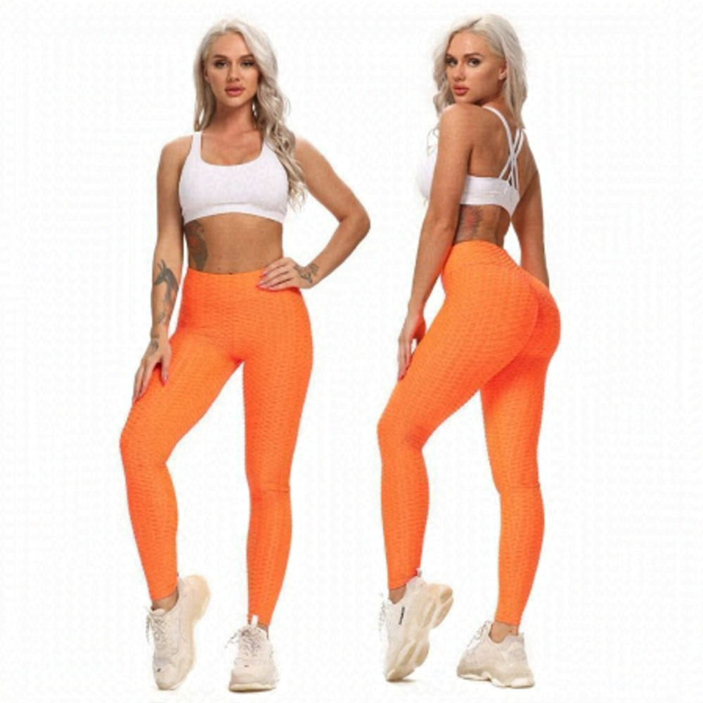 ⭐️FAMOUS TikTok High Waisted Ruched Butt Lift Texture Leggings⭐️